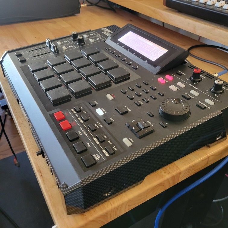 AKAI MPC 2500 SE CUSTOM BLACK FAT PADS AND ENCLOSURE JJOSXL PAID VERS. MPC2000XL MPC3000 MPCONE MPCX MPCXSE