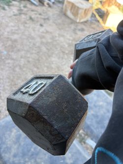 40lb Dumbbell