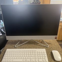 HP All-In-One Pc 24 Inch With White M&K