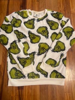 Grinch All-Over Print Fleece Sweatshirt