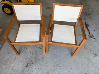 NEW 2 Outdoor/Indoor Dining Chairs