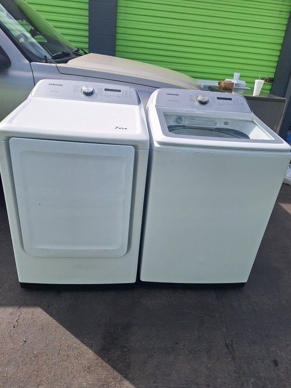 Washer Dryer Topload Set Samsung