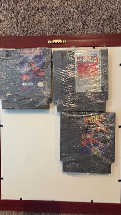 Lot of 3 NES Cartridges Acclaim Games
