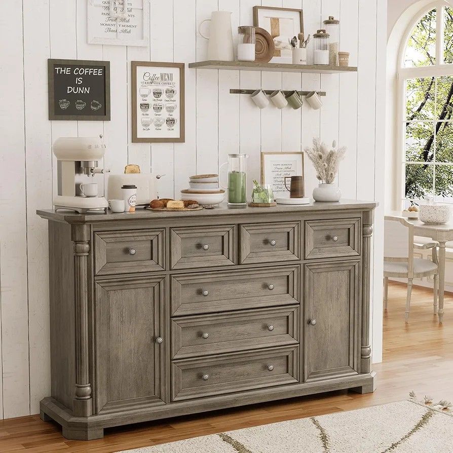 Buffet Cabinet with Drawers, New