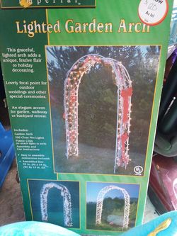 Lighted archway