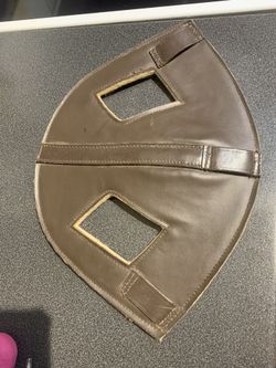 Leather Head Bumper Helmet For Horses 
