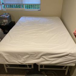 Full Size Mattress And Bed Frame 