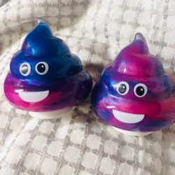 The Toy Network Unicorn Poop Slime X2