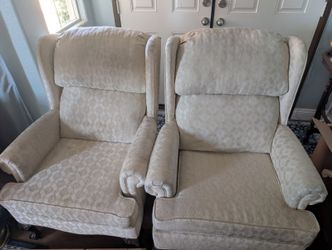 Pair of Wingback Chairs
