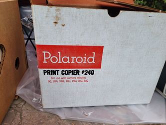 Polaroid Print Copier #240 Untested