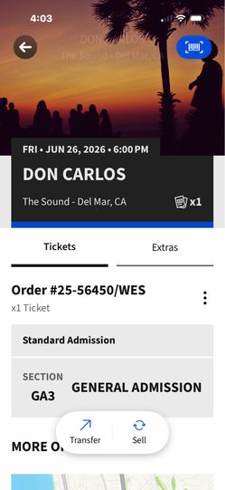 Don Carlos at The Sound tonight (first bands start at 6pm) - $50