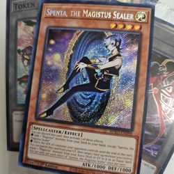 Yugioh Secret Rare Spenta, The Magistus Sealer