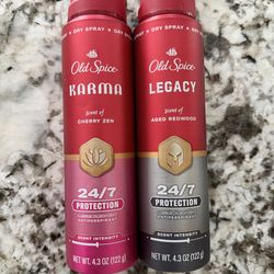 Old spice deodorant spray