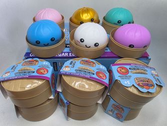 Squishy Dumpling Rainbow Mystery 12 Pack Sugar Edition