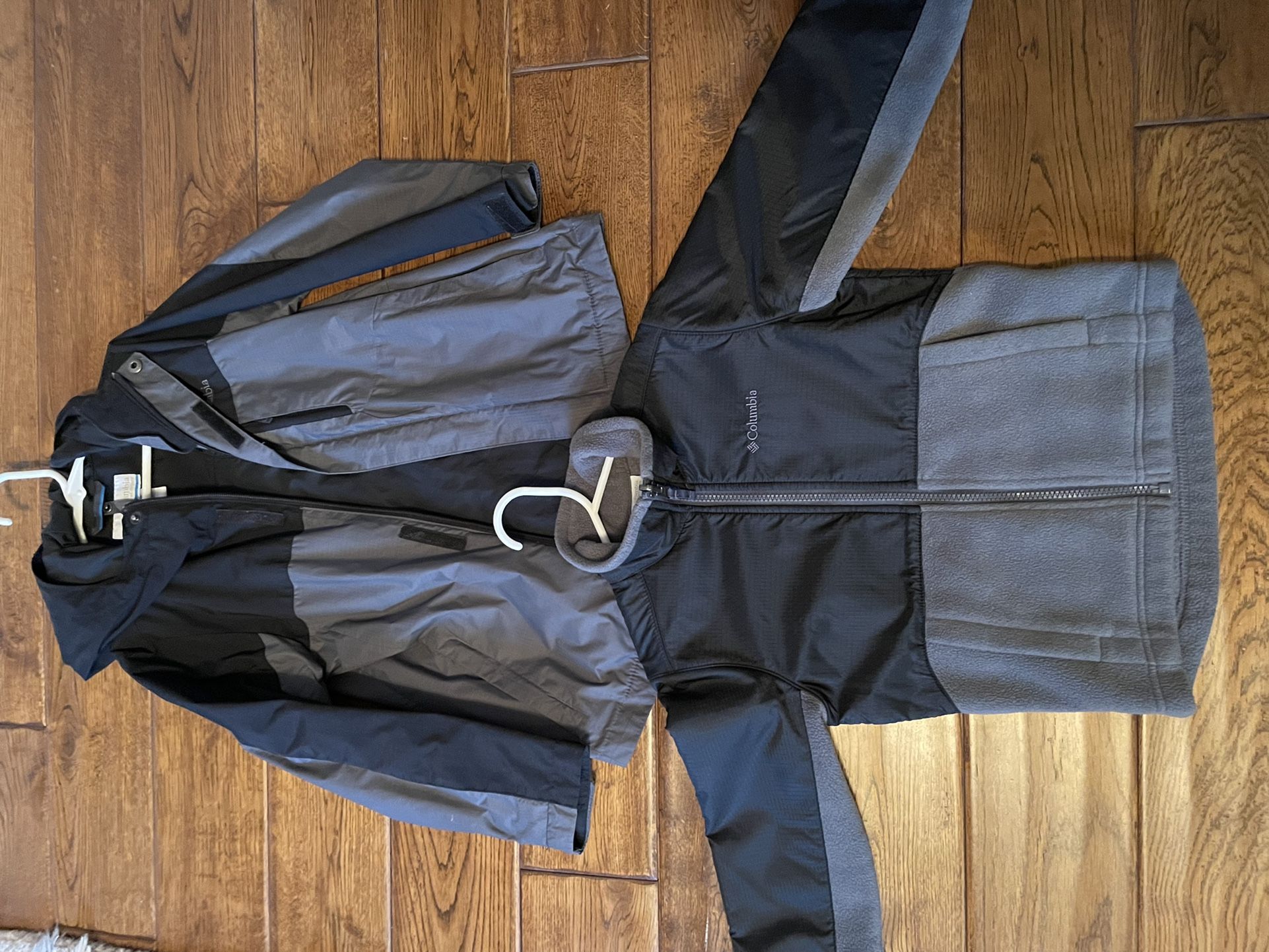 Columbia Waterproof Jacket Coat With Fleece Insert