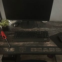 BRAND NEW PC  COMPUTER W STAND AND CHAIR