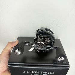 daiwa zillion tw hd 1000hl baitcaster reel