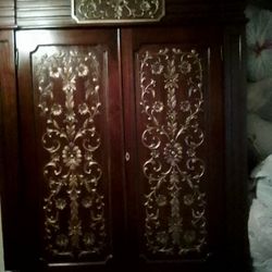 A Antique Armoire Cabinet