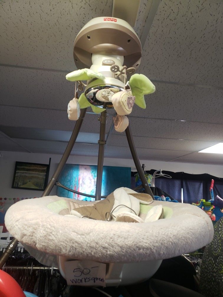 Fisher-Price My Little Lamb Cradle 'n Swing (P0098)