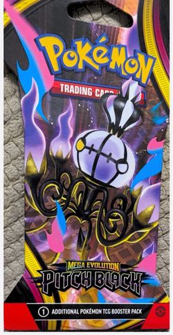 Pokémon TCG Mega Evolution Pitch Black Booster Pack