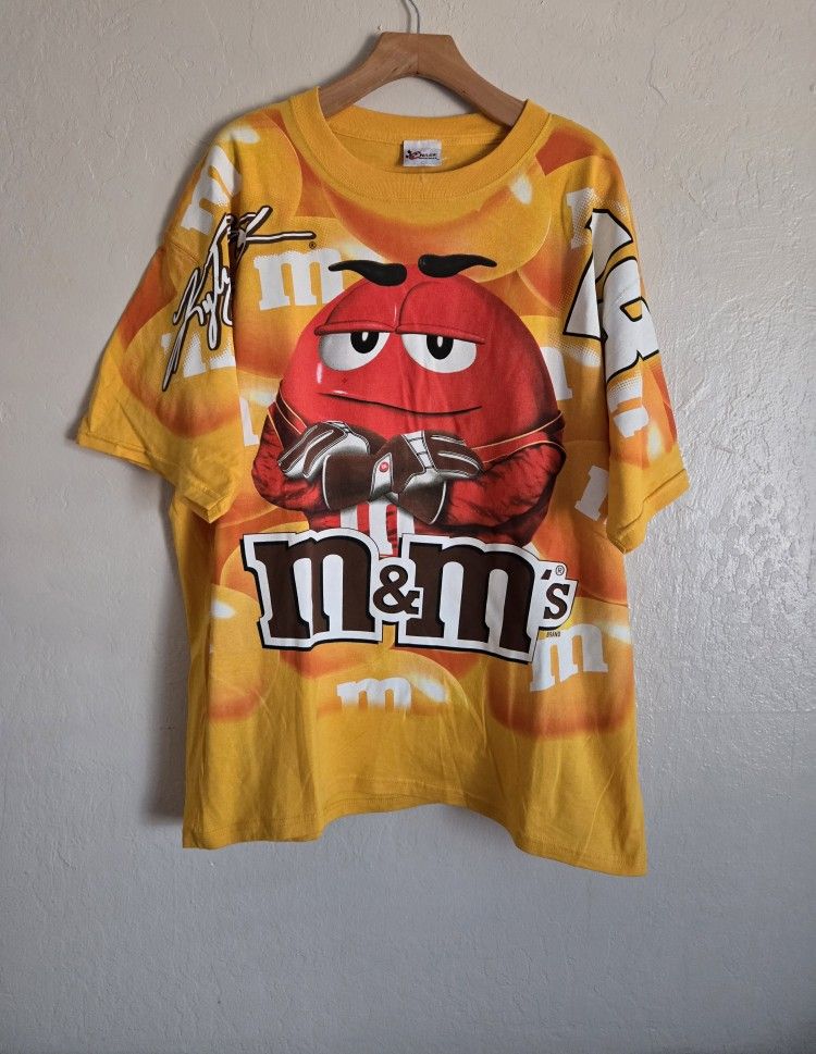 Vintage 2008 Nascar Kyle Busch M&M Shirt