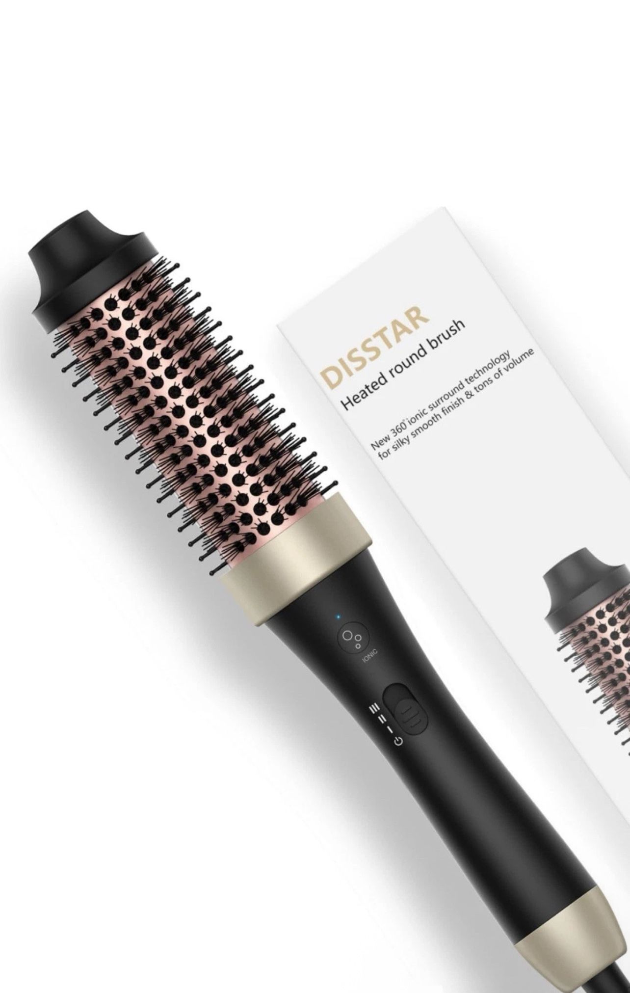 Ionic Thermal Brush Blowout Hot Brush 1.5 Inch Heat Hair Curling Brush 30s Fa...