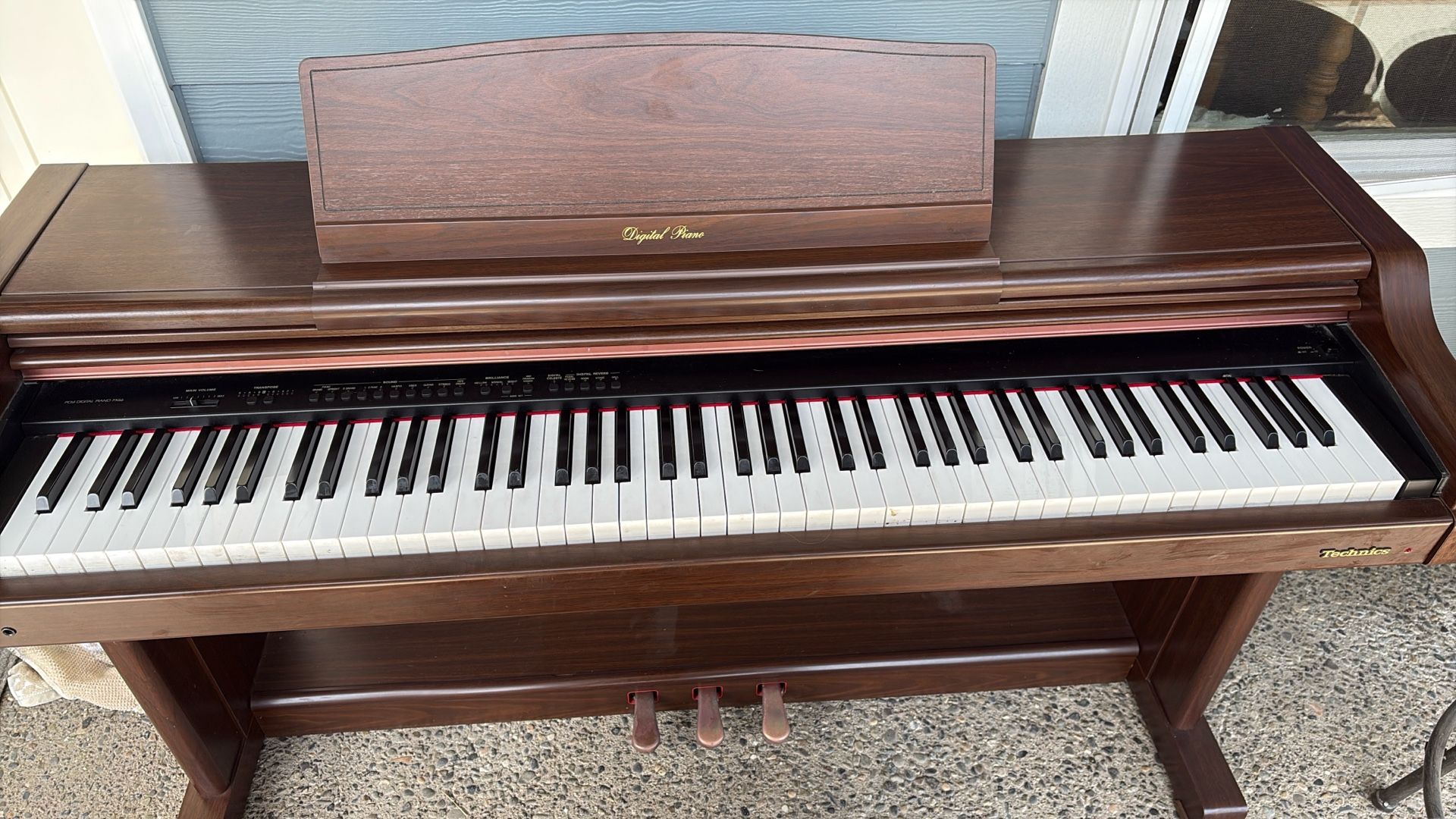 Technics Electric Piano Model Number SX-PX66M