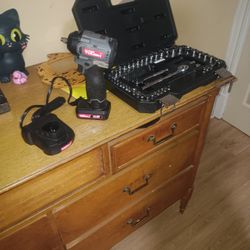 Hyper Tough 12v Impact Hammer/ Hart 90pc Mechanics Tool Set 