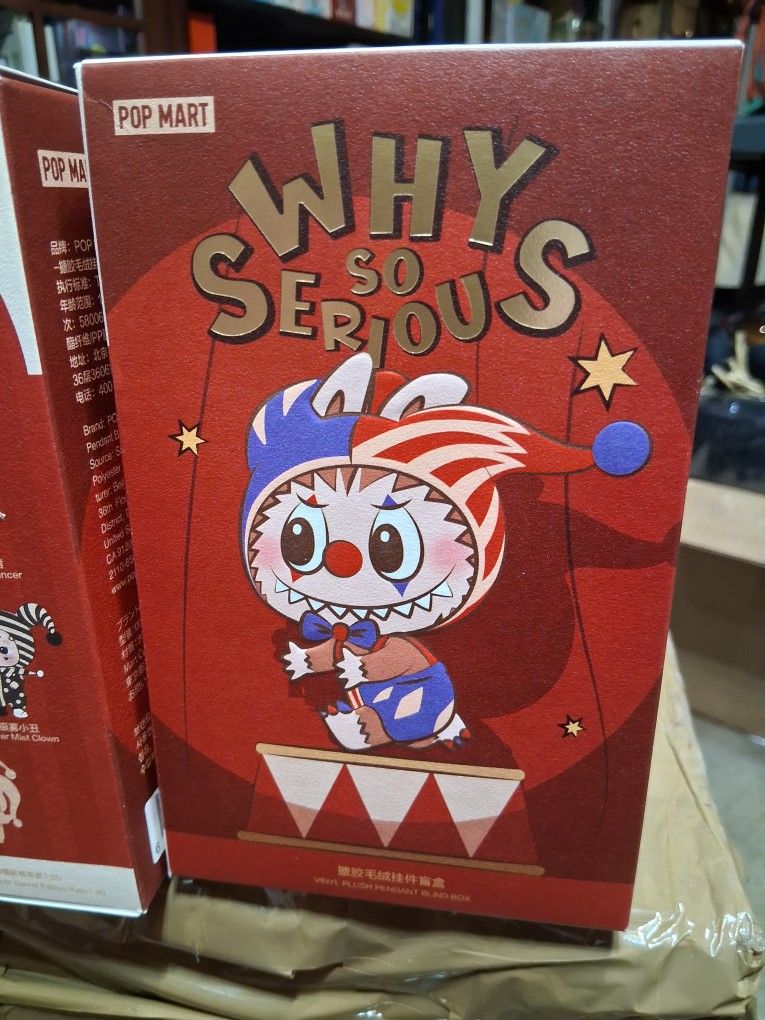 Authentic WHY SO SERIOUS Series Blind Box