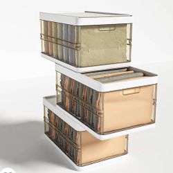 Submatches Clothes Orginizer 3 Pack With 7 Grids 