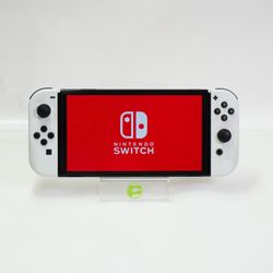 Nintendo Switch OLED Console Gaming System HEG-001 Arctic White
