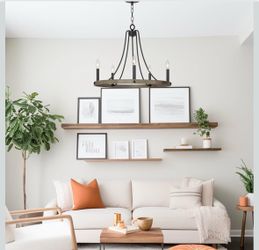💥$20 Clearance!💥 10x Brand New Rustic Farmhouse Chandeliers (25")