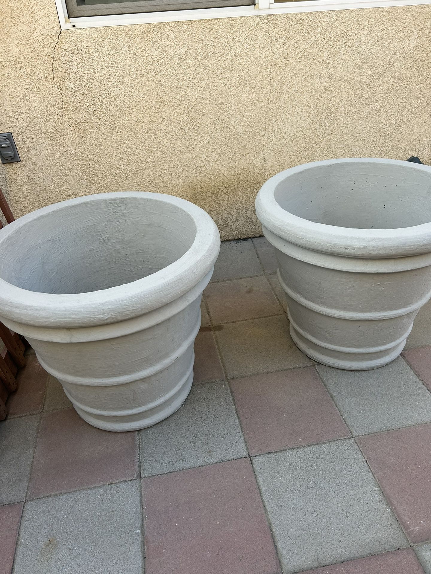 New Flower Pots Made Out Of Cement Perfect Gift 🎁 