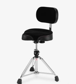 Brand new Gibraltar 9608MB 9000 Series 16" Cordura Saddle Drum Throne with removeable Backrest