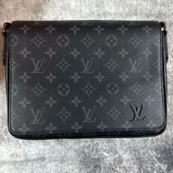 Louis Vuitton All-Black Messenger Bag