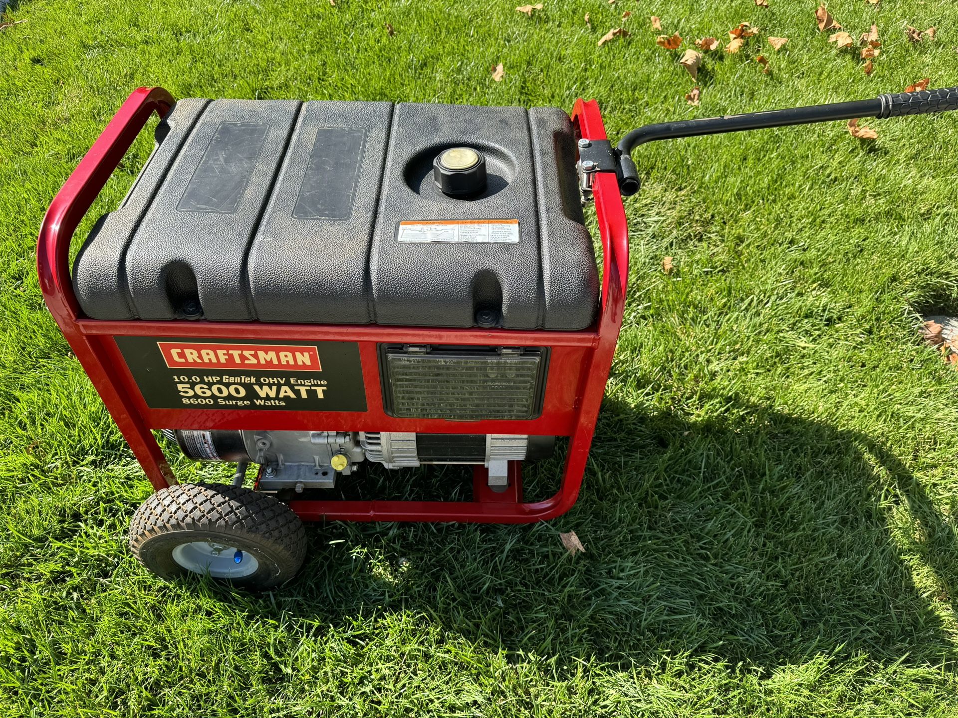 Craftsman 5600 Watt 10 HP Generator for Sale in Temecula, CA OfferUp
