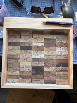 Wood sample collection