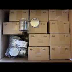 *New* 9oz Candle/canning Vessels  (60peices)
