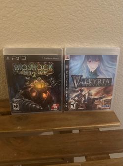 Bioshock 2 / Valkyria Chronicles (New & Sealed) 13$ Each