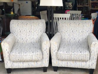 Pair (Set of 2) of Contemporary Accent Chairs