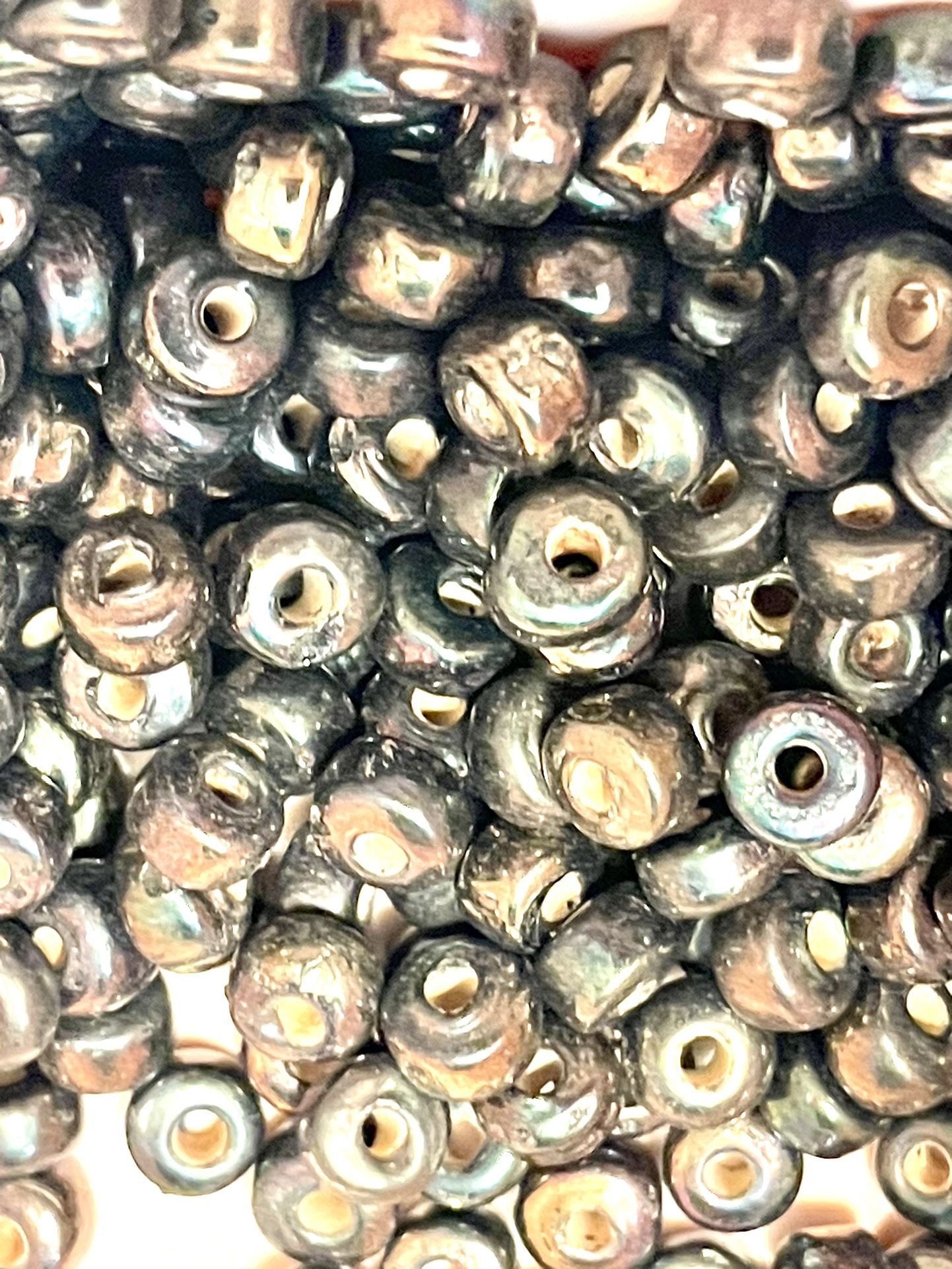 🎉💕2 for $30!!!🌷 Lot Of 57 Brown Glass Beads