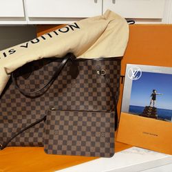 Authentic Louis Vuitton Damier Neverfull