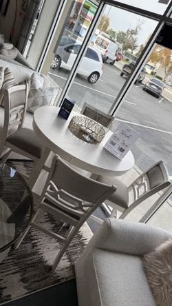 5Pc Dining Set - Available In Brown And Grey