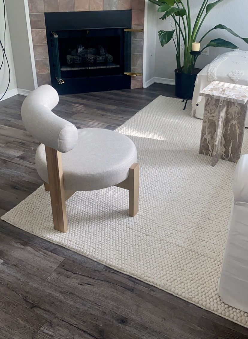 SAFAVIEH Natura Gerta Handmade Wool Area Rug - 5' x 8' - Ivory