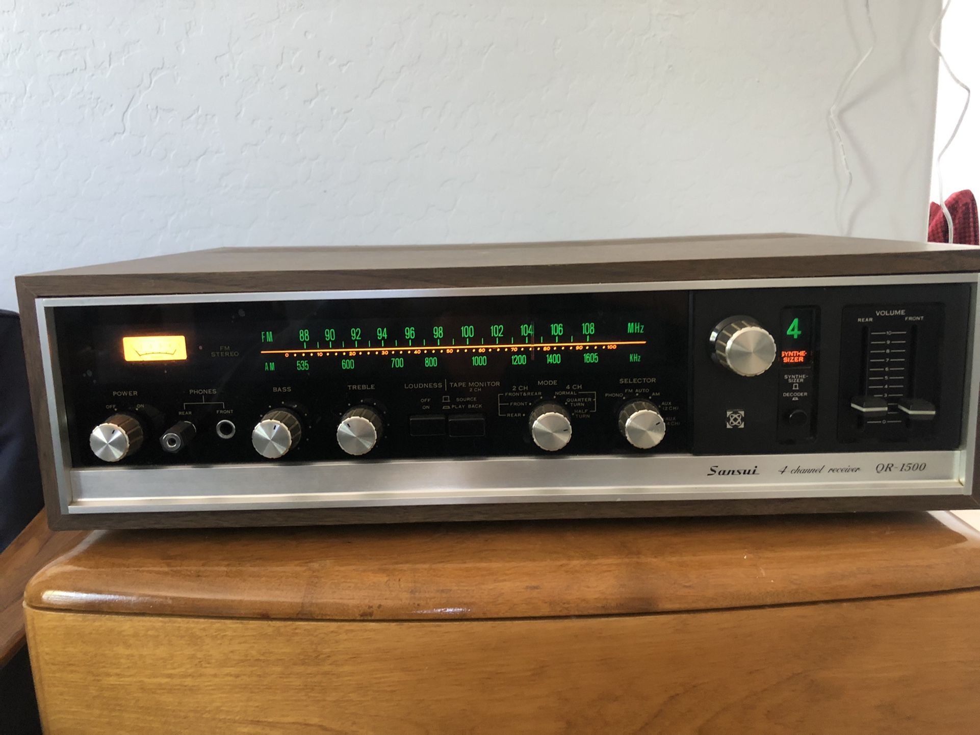 Sansui QR-1500 Receiver