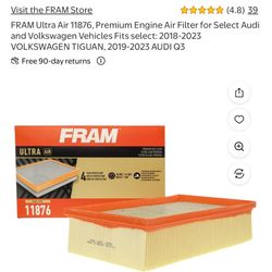 Engine Air Filter VW/Audi