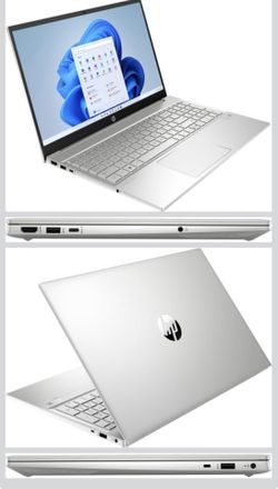 HP Pavilion 15 Laptop, 12th Generation Intel Core i7-1255U Processor, 32 GB RAM, 1 TB SSD, 15.6" Full HD Display, Fingerprint Reader, Wi-Fi & Bluetoot
