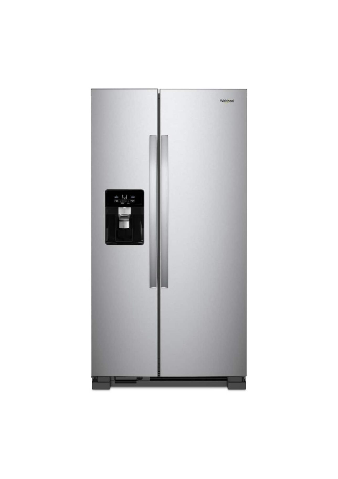Whirlpool French Door Side By Side Stainless Steel Refrigerator 