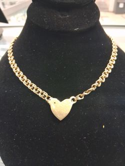 Heart Chino Link Chain
