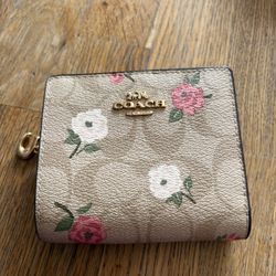 Coach Floral Wallet